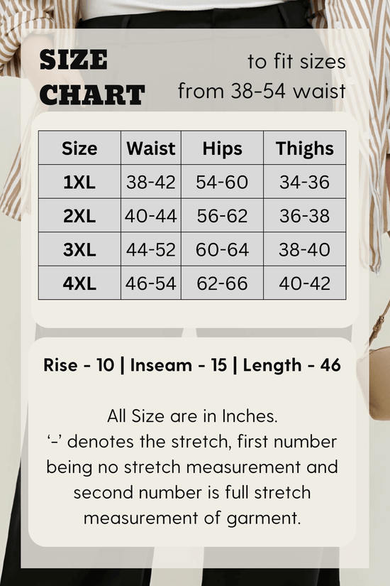 Pluswear Premium Plicated Hem Wide Leg High Waisted Pants(Vanilla)