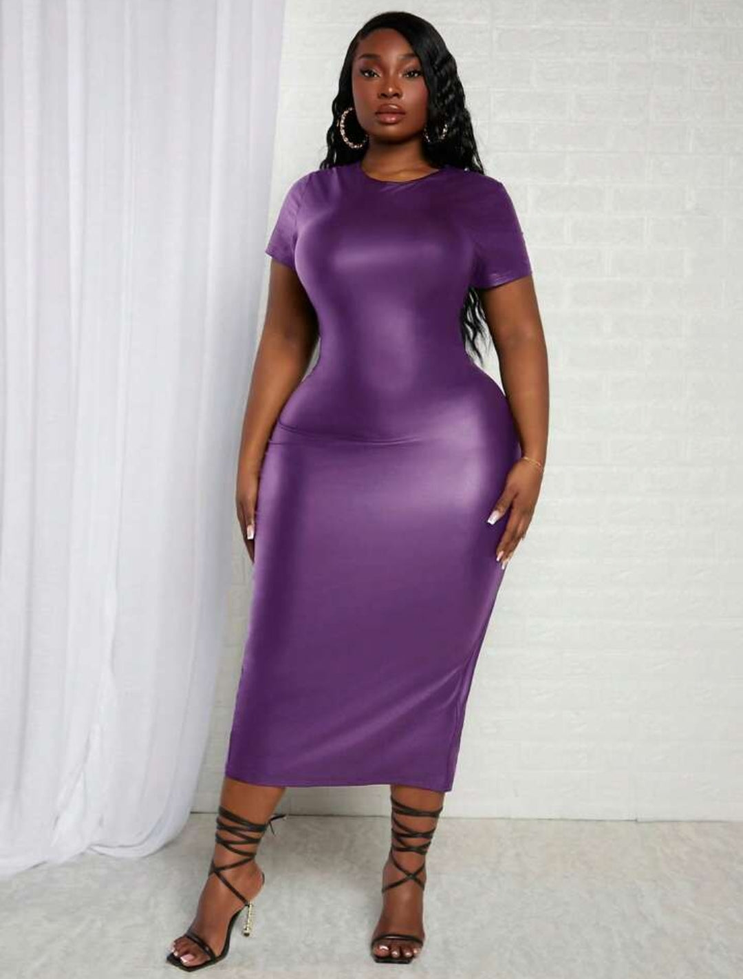 Pu bodycon dress online