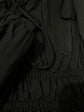 Pluswear Clara 4 Way Tie Up Neck Pocket Flare Dress(Black)