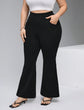 Pluswear Premium Flare Leg High Waisted Pants