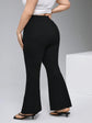 Pluswear Premium Flare Leg High Waisted Pants
