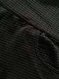 Pluswear Premium Textured Wide Waistband Pocket Leggings (Black)