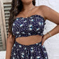 Plus printed Tube Top K206