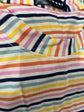 Pluswear Everyday Drop Shoulder A-Line Striped Soft Cotton Tshirt (Vari-Colored)