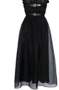 Plus Buckle Detail Silk Cami Dress