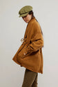 Plus Drawstring Waist Pocket Sweatshirt