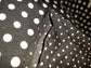 Plus Polka Dot Print A Line Flounce Sleeve Dress D3262