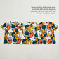 Pluswear Everyday Drop Shoulder Abstract Print A-Line Tshirt